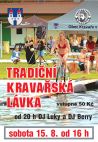 Název akce: Kravařská lávka, datum akce: 15.08.2026 - sobota